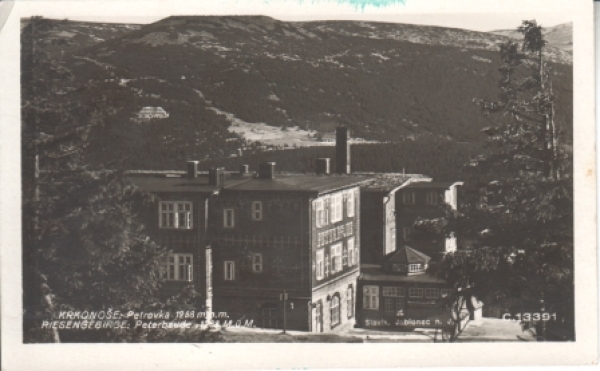 Krkonoše - Petrova bouda 1932 95 003 ●